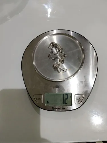 Cordão de prata estilo Cartier contato *