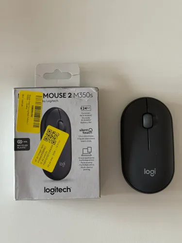 Mouse sem fio Logitech Pebble 2 M350s