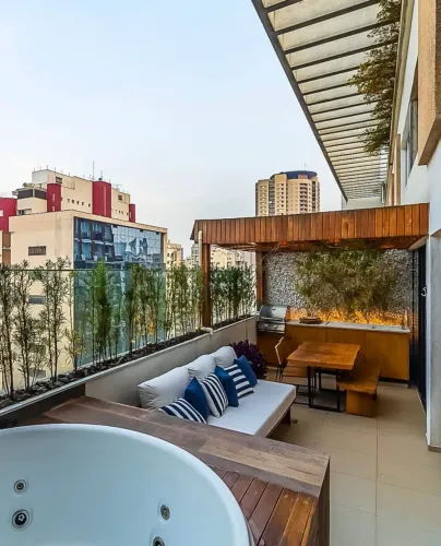 Cobertura para venda com 120 metros quadrados com 2 quartos em Itaim Bibi - São Paulo - Sã