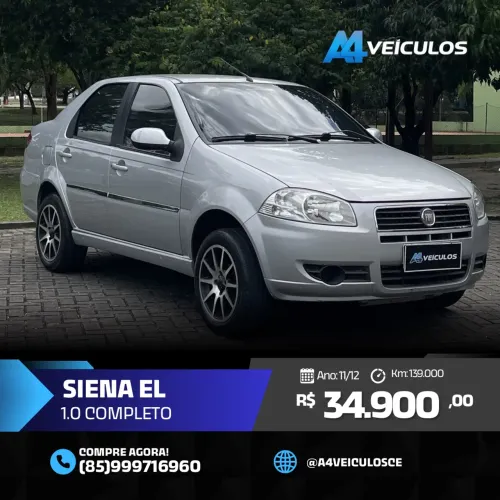 Fiat Siena EL 1.0 MPI Fire Flex 8V 4P 2012