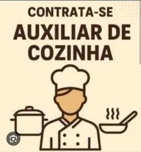 Ajudante de Cozinha com Experiência