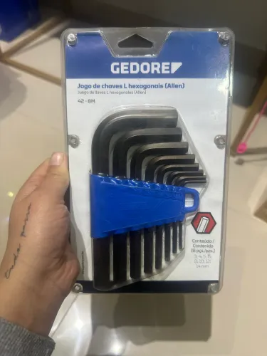 Jogo chave allen gedore 