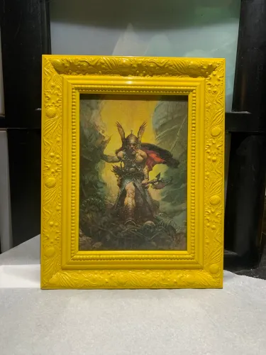 Quadro moldura madeira