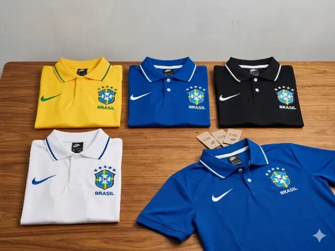ESTILO, CONFORTO E A ESSÊNCIA DO BRASIL EM CADA DETALHE! ADQUIRA JÁ SUA CAMISA!