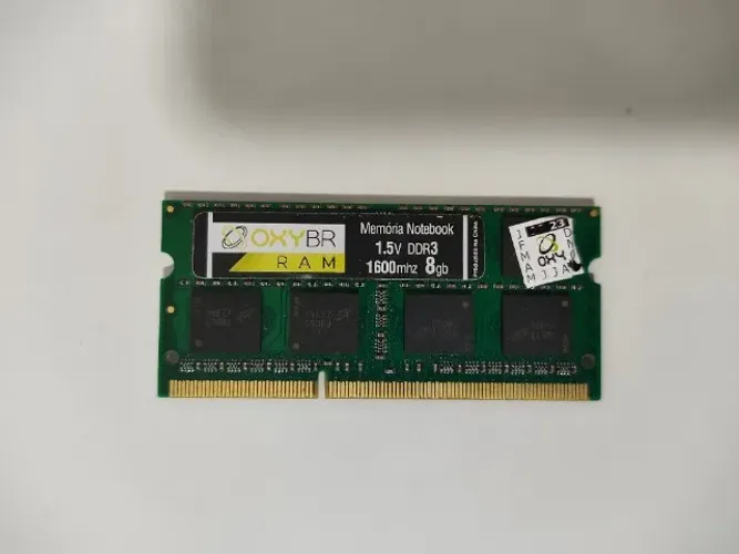 Memória RAM DDR3 8Gb 1600mhz Notebook