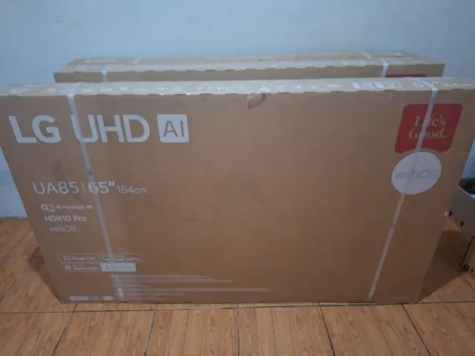 Tv LG 65 polegadas nova na caixa com NF