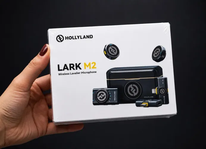 Microfone Hollyland Lark M2 Combo Duo