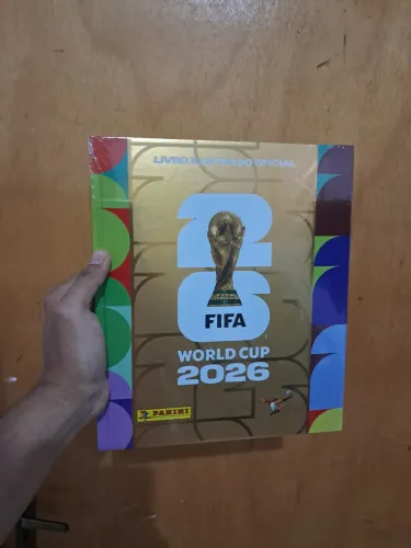 Álbum da Copa Fifa 2026 Capa Dura Ouro