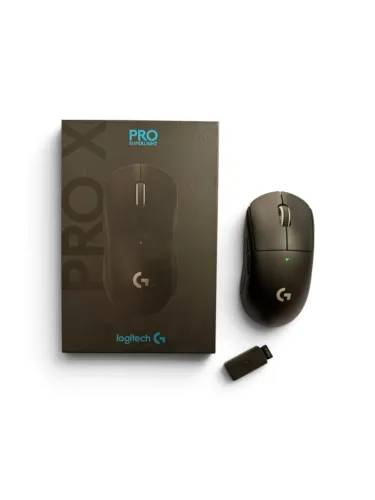Mouse Gamer Logitech PRO X Superlight Preto sem fio