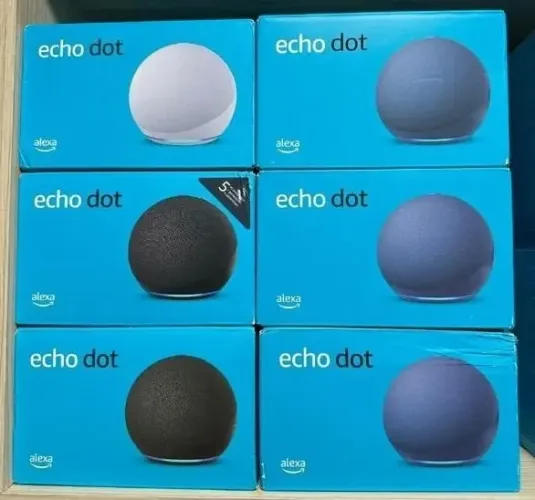 Alexa Echo Dot 5 Geração (Lacrada - Original Amazon) + Garantia