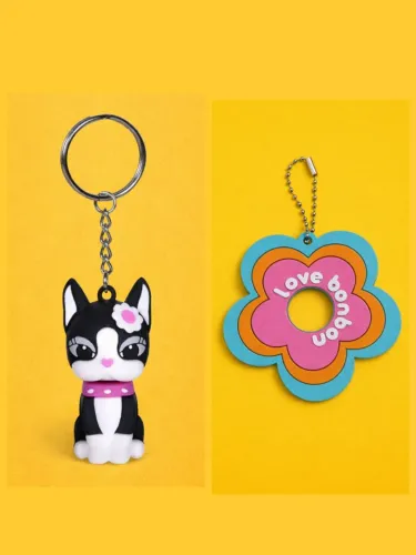 2 chaveiros Rebecca Bonbon