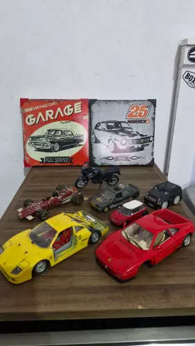 Lote c/7 Minis com detalhes