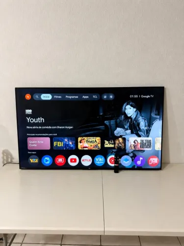TV SMART TCL ANDROID 55 4K 55 POLEGADAS COM GARANTIA!