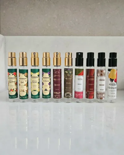 Mini frascos vazios de perfumes Phebo/Granado
