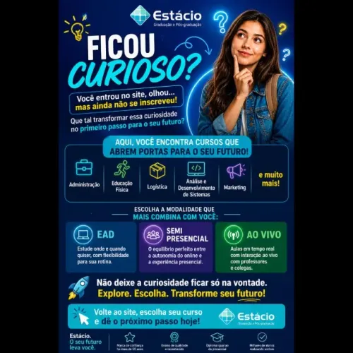 Faculdade a partir de R$159 - Últimas vagas abertas ?