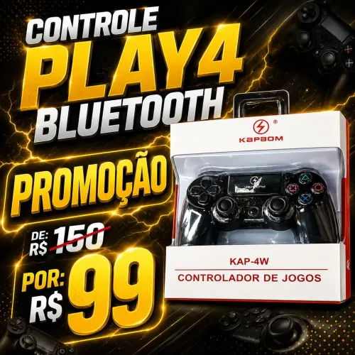 Promoção Controle play 4 bluetooth 