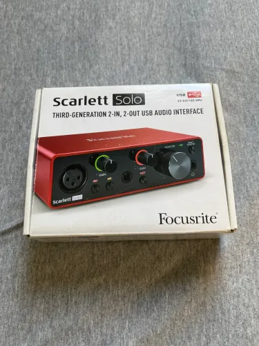 Focusrite Scarlett Solo 3rd Gen