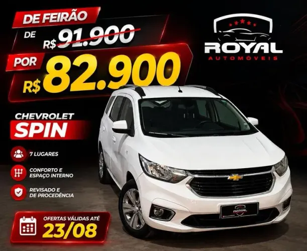 Chevrolet Spin Premier 1.8 8V Econo.flex 5P Aut. 2023