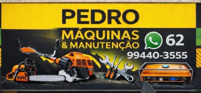Fazemos manutenção, vendemos máquinas , roçadeira motosserra etc