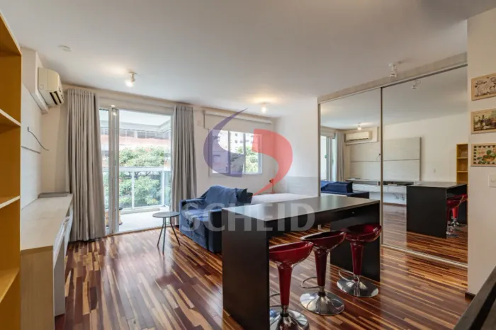 Studio para venda em Paraíso com 1 quarto , 42m² 1 vaga