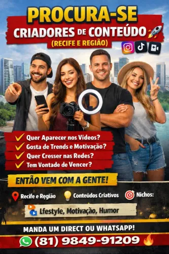 Criadores de conteúdo