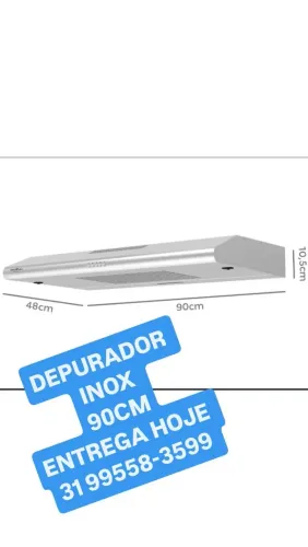 DEPURADOR INOX SLIM 90CM