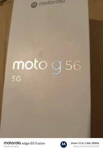 Smartphone Motorola g56 grafite 8gb 256gb