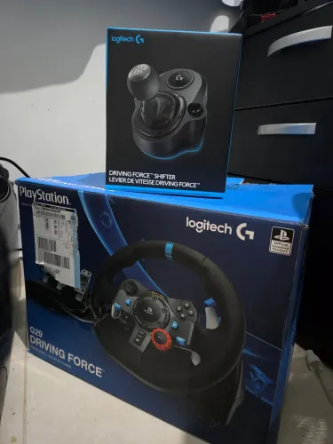Volante G29 + cambio