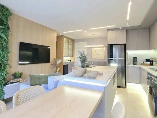 Apartamento Mobiliado - 56m² | 2 quartos - Campo Comprido - Curitiba - PR