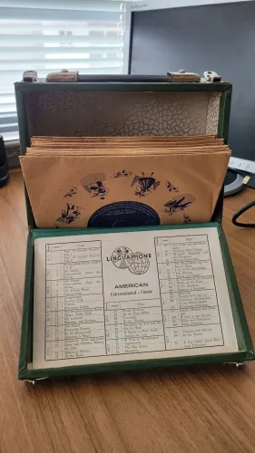 Kit línguaphone curso de inglês