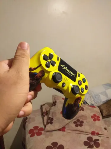 Controle PS4 Original Cyberpunk - Novo
