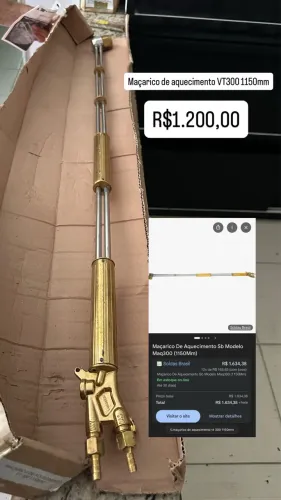 Maçarico de aquecimento