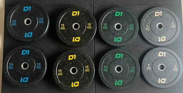 Kit anilha olimpica (2x5 kg/2x10 kg/2x15 kg/2x20 kg)