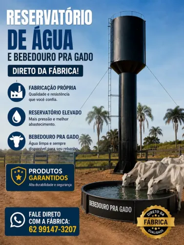Reservatório caixas de água