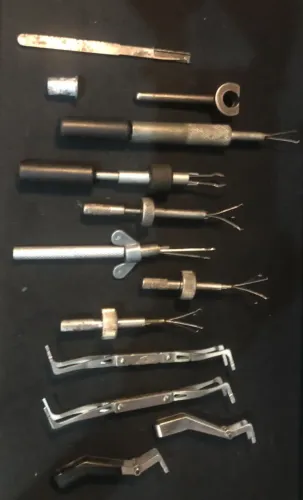 Kit Profissional de Michas e Ferramentas para Chaveiro (Completo)