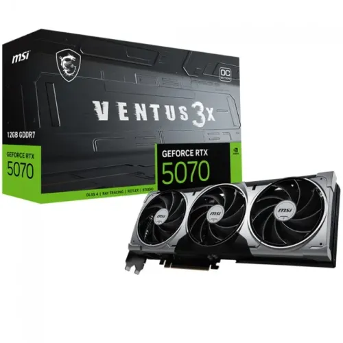 RTX 5070, MSI VENTUS 3X OC, 12GB - SOMOS LOJA