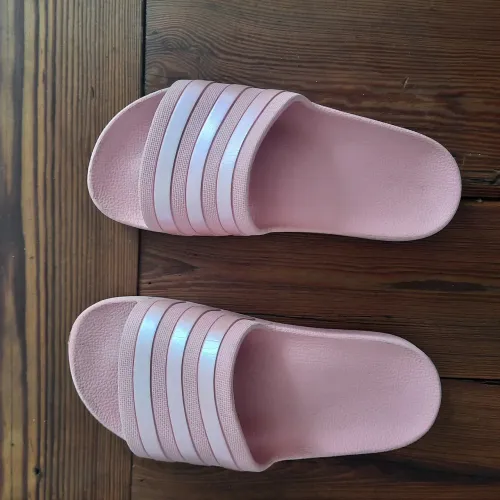 Chinelo Adidas rosa original