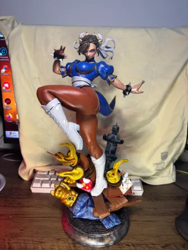 Estatueta Chun-Li Street Fighter