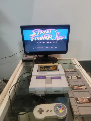 Super Nintendo fat + 2 cartuchos