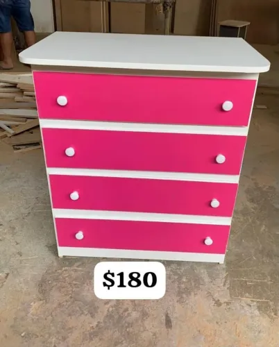 Cômoda - rosa