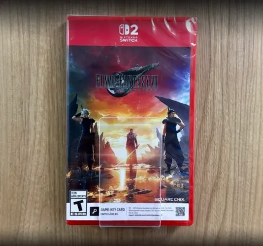 JOGO MÍDIA FÍSICA FINAL FANTASY 7 REBIRTH SWITCH 2 | LACRADO