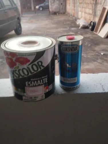 Vendo galão 3600 lukscolor pêssego +1 litro aguaraz
