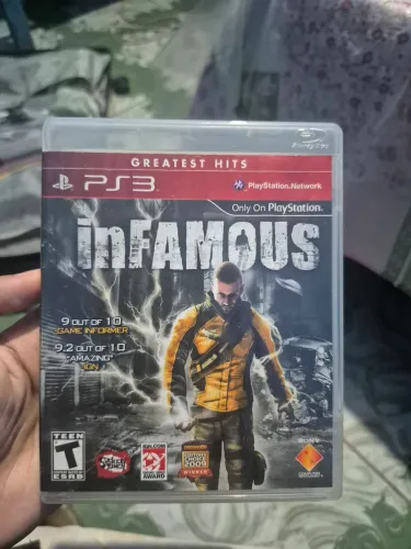 Infamous 1 Ps3 , completo com manual.