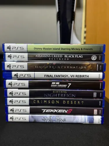 LOTE DE JOGOS PS5 - 3 primeiros estão lacrados