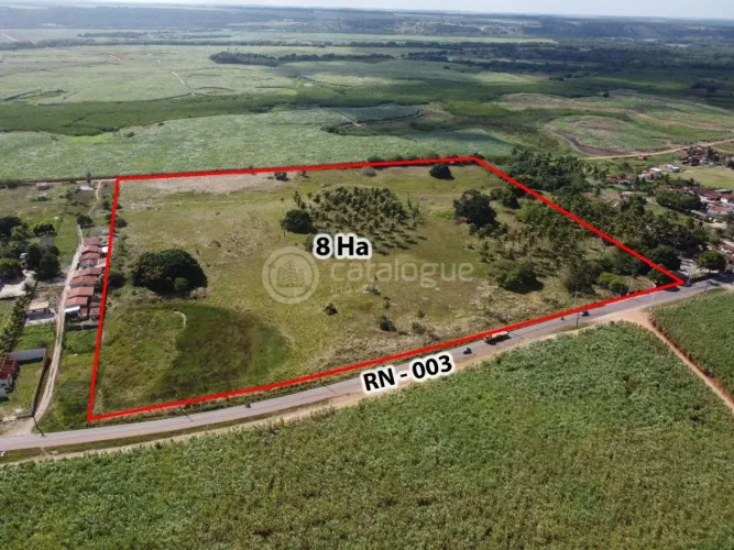 ÁREA DE 8 HECTARES GOIANINHA/RN