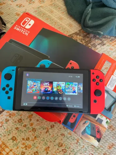 Nintendo Switch V2 Destravado via Chip | Completo | microSD 128 GB