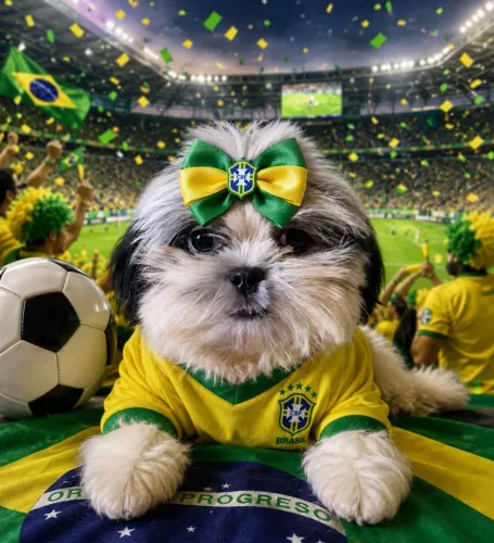Shih Tzu Fêmea 6 meses