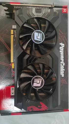 Placa de vídeo Rx570 4GB Powercolor