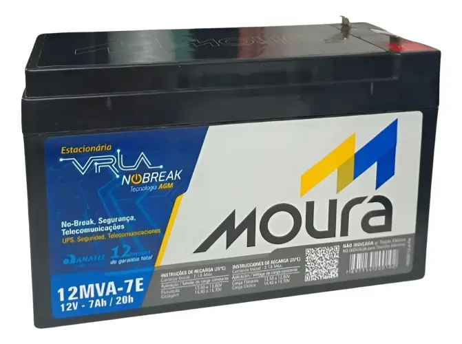 Bateria Moura Estacionaria 12mva-7e