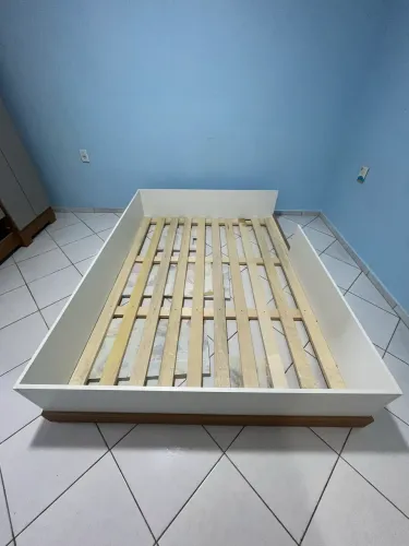 CAMA MONTESSORIANA CASAL E COLCHAO CASAL TOPAZIO